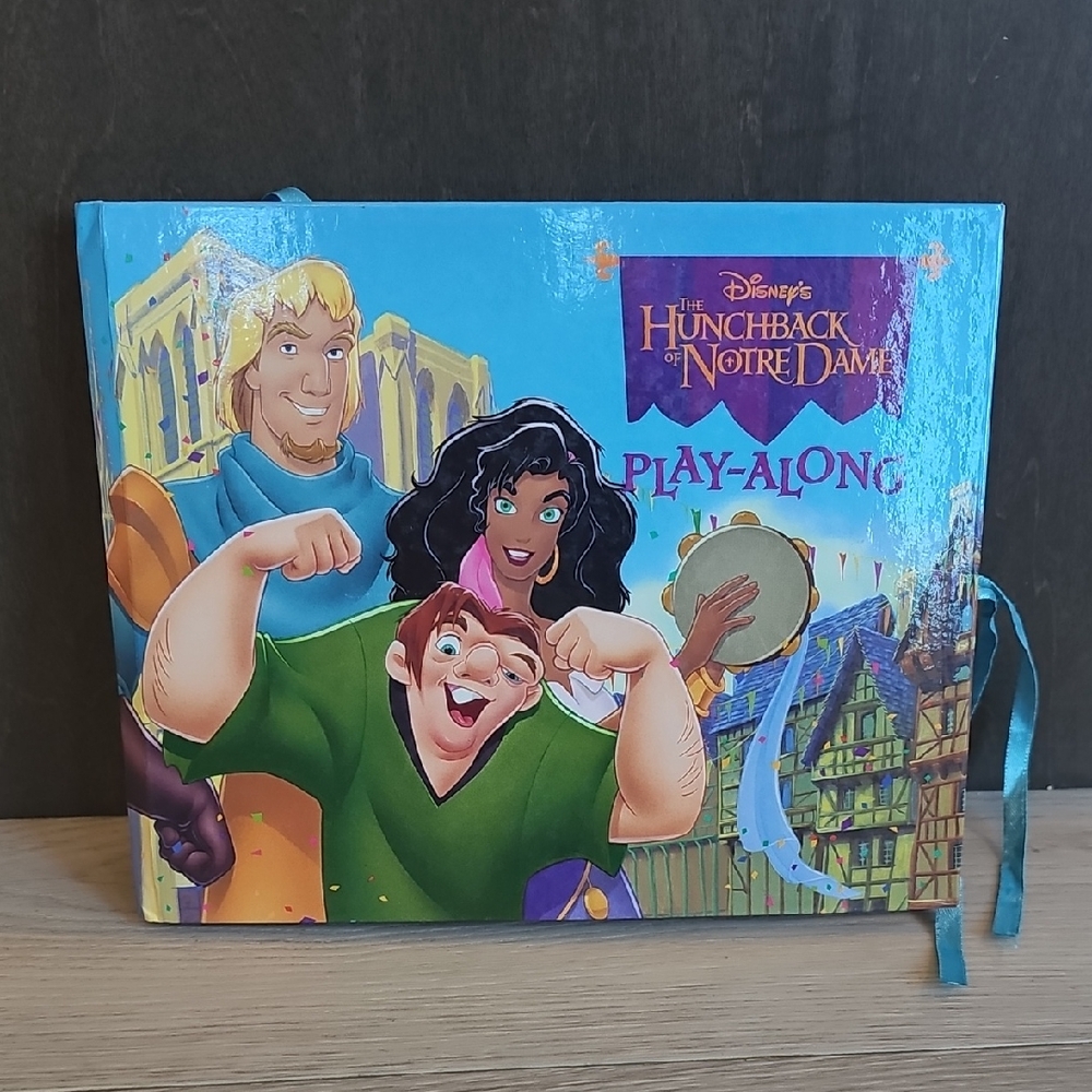 Vintage‎ 90s Disney The Hunchback Of Notre Dame Play Along Pop Up Book